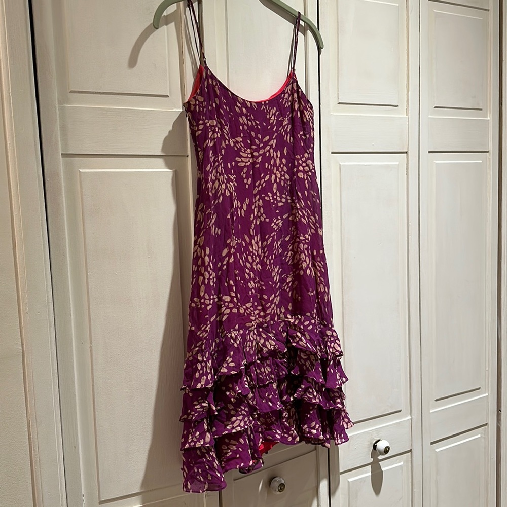 BCBG Summer Dress with frills on bottom